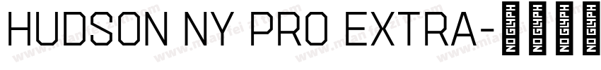 Hudson NY Pro Extra字体转换